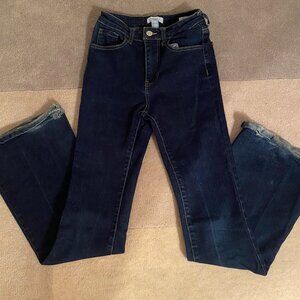 Dark Wash Forever 21 Flared Jeans